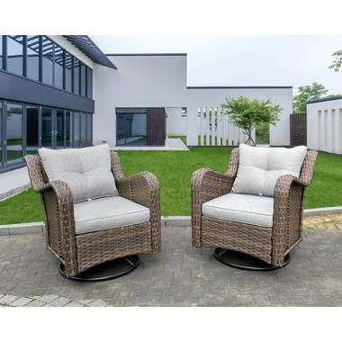 Rattan swivel cushion hot sale